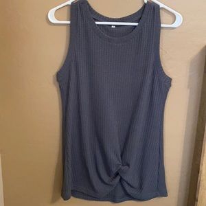 Loose Fit Waffle Tank